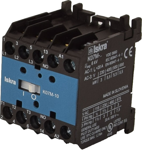 Annovi Reverberi Replacement Contactor - For HXM and HRK MP Motor Pump Sets
