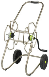 Trolley Mount Manual Hose Reel - Stainless Steel (AISI304) for Large Capacity & Mobility