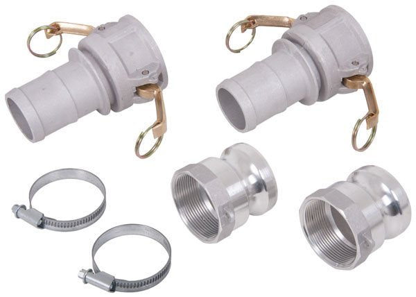 2" Aluminium Cam Lever Kit - Heavy-Duty & Rapid Connection for General Flow