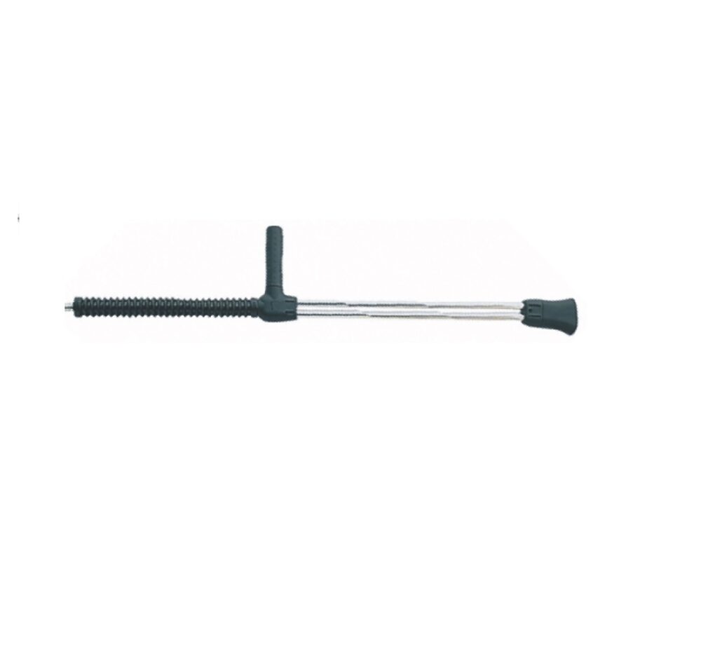 935mm Twin Lance – Solid Handle, Plated Steel, High/Low Pressure