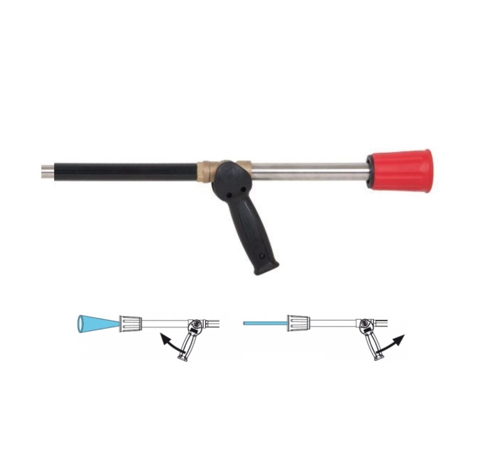 LM25 High Pressure Cannon Lance with Variable Spray Angle – 220 Bar