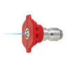 0° Red Colour Coded 11.6mm Quick Release Wash Nozzle – Pencil Jet