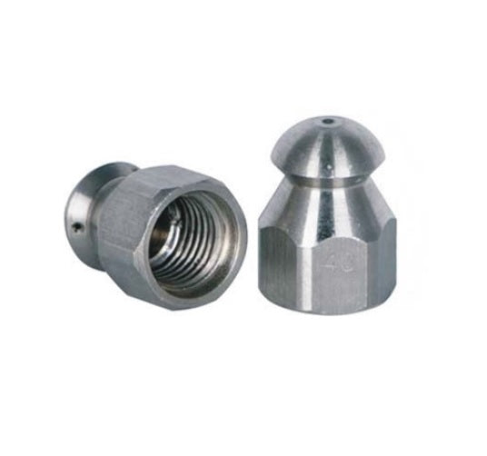 1/4″ Female Stainless Steel Retrojets - For Drain Cleaning