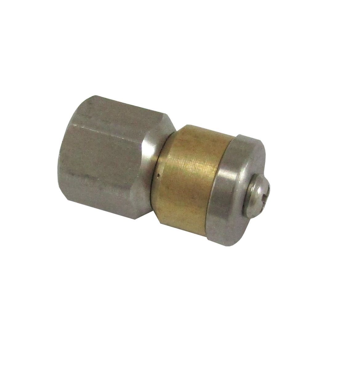 1/4″ Female Stainless Steel Rotating Drain Nozzles
