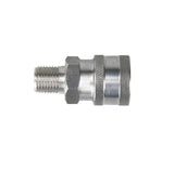 11.6mm Stainless Steel High Pressure Quick Release Coupling – 1/4" Male Thread – 280 Bar