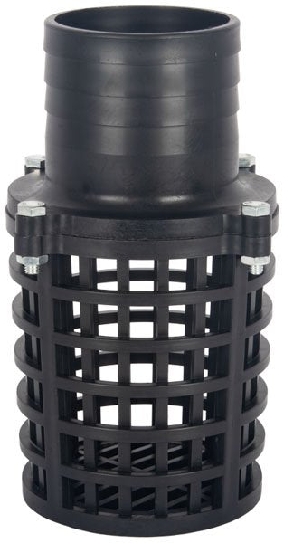 4" Polypropylene Foot Filter - Lightweight & Chemical Resistant for Maximum Flow Pump Protection