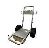 Large Stainless Steel Engine Trolley – Flat Pack – 12" Pneumatic Tyres – Order Code: 70-028