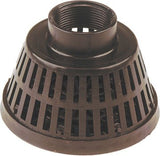 Basket Foot Filter - 3" Threaded Polyester for Submersible Pump Protection