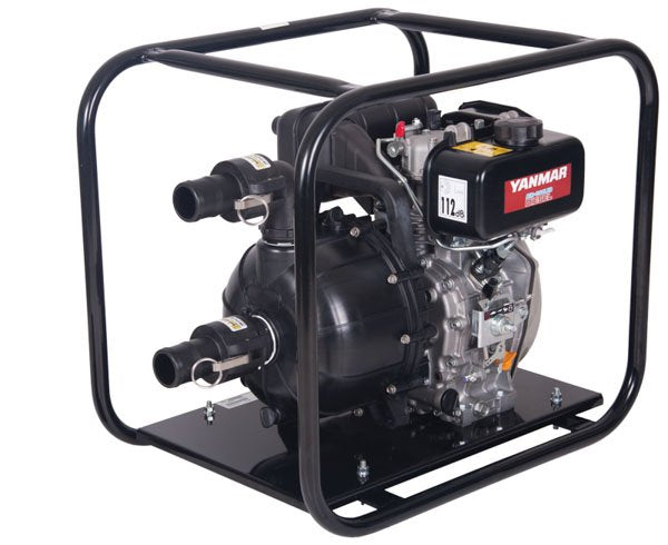 2" Pacer S Pump in Carry Frame – BUNA Seals – Yanmar L48V Engine – BU-DPF26DYR