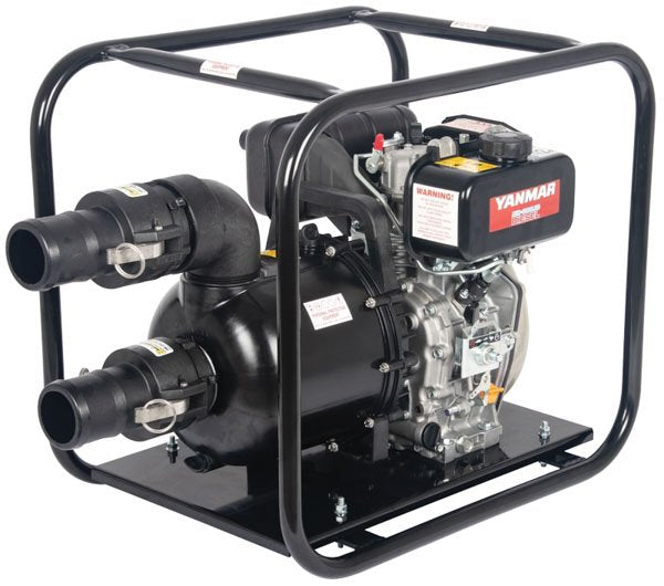 3" Pacer S Pump in Carry Frame – BUNA Seals – Yanmar L48V Engine – BU-DPF35DYR