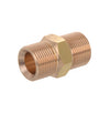 Brass Male to Male Nipple Adapter – M21 x 1/4" Thread