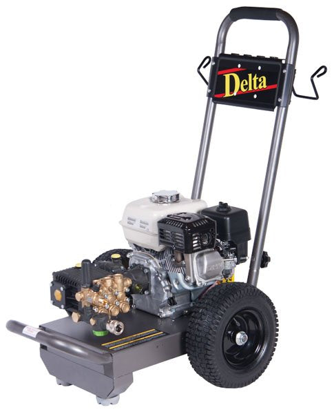 Delta 14150 Petrol Pressure Washer - High-Flow Industrial Power on Wheels