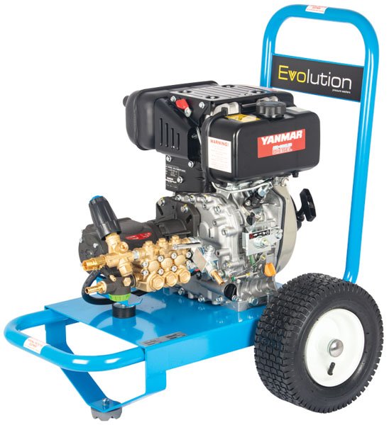 Evolution 1 13170 Diesel Pressure Washer - High-Pressure Diesel Power for Industrial Cleaning