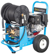 Evolution 2 21200 Petrol Pressure Washer - Electric Start, Max Flow, High Pressure & Integrated Hose Reel