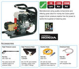 Cobra 10135 Petrol Pressure Washer - Compact & Robust Cleaning Power