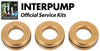 Interpump Service / Repair Kit 126 - 3x 18mm Seal Retainers & O Rings
