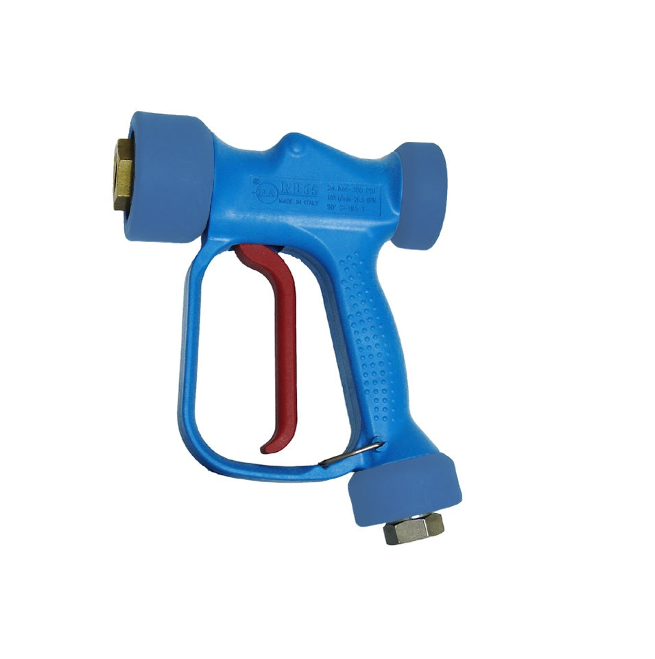 RB65 Washdown Gun – Brass Shaft (Fixed or Swivel Inlet)