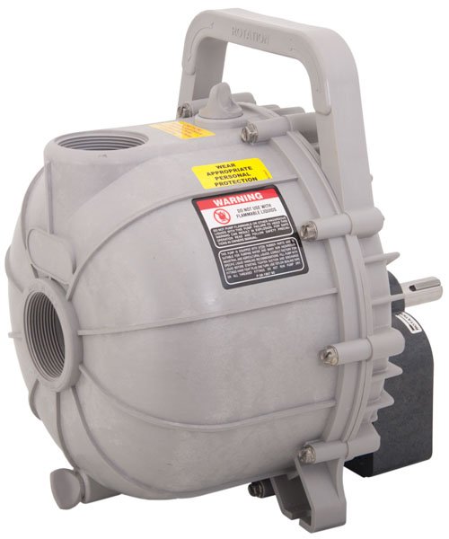 2" Pacer S Series Pump - Viton Seals, Pedestal Mount for Aggressive Fluid Transfer