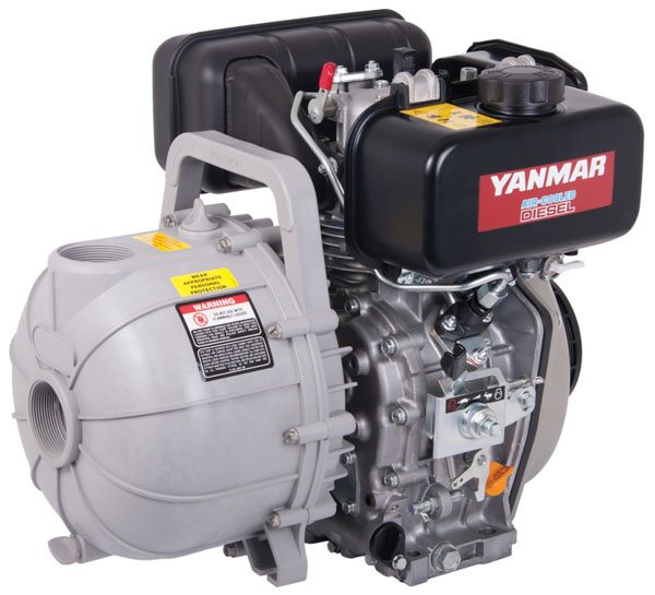 2" Pacer S Series Pump - Yanmar Diesel Engine with Viton Seals