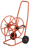 Trolley Mount Manual Hose Reel (Powder Coated Steel) - 80m Capacity for 3/4" Hose