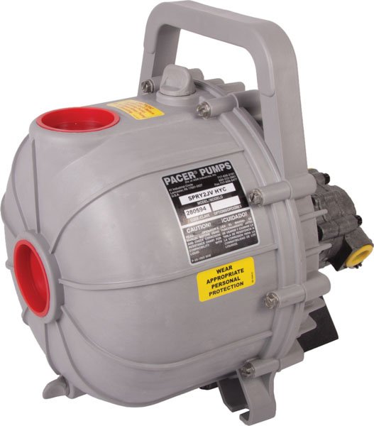 2" Pacer S Series Pump - Viton - High-Flow Hydraulic Motor Driven Chemical Pump