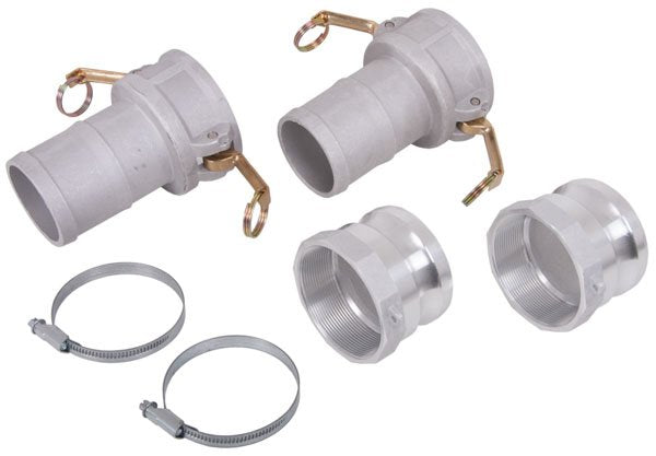 3" Aluminium Cam Lever Kit - Heavy-Duty & Rapid Connection for Medium to Large Flow