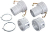 4" Aluminium Cam Lever Kit - Heavy-Duty & Rapid Connection for Large Flow