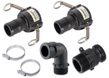 2" Polypropylene Cam Lever Connection Kit - For Pacer S Series Pumps