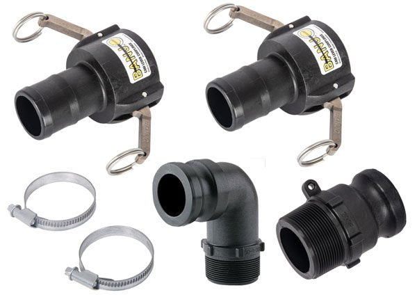 2" Polypropylene Cam Lever Connection Kit - For Pacer S Series Pumps