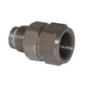 Compact Stainless Steel Swivel – 3/8″M x 3/8″F, 250 Bar Rated, 23mm Body Length