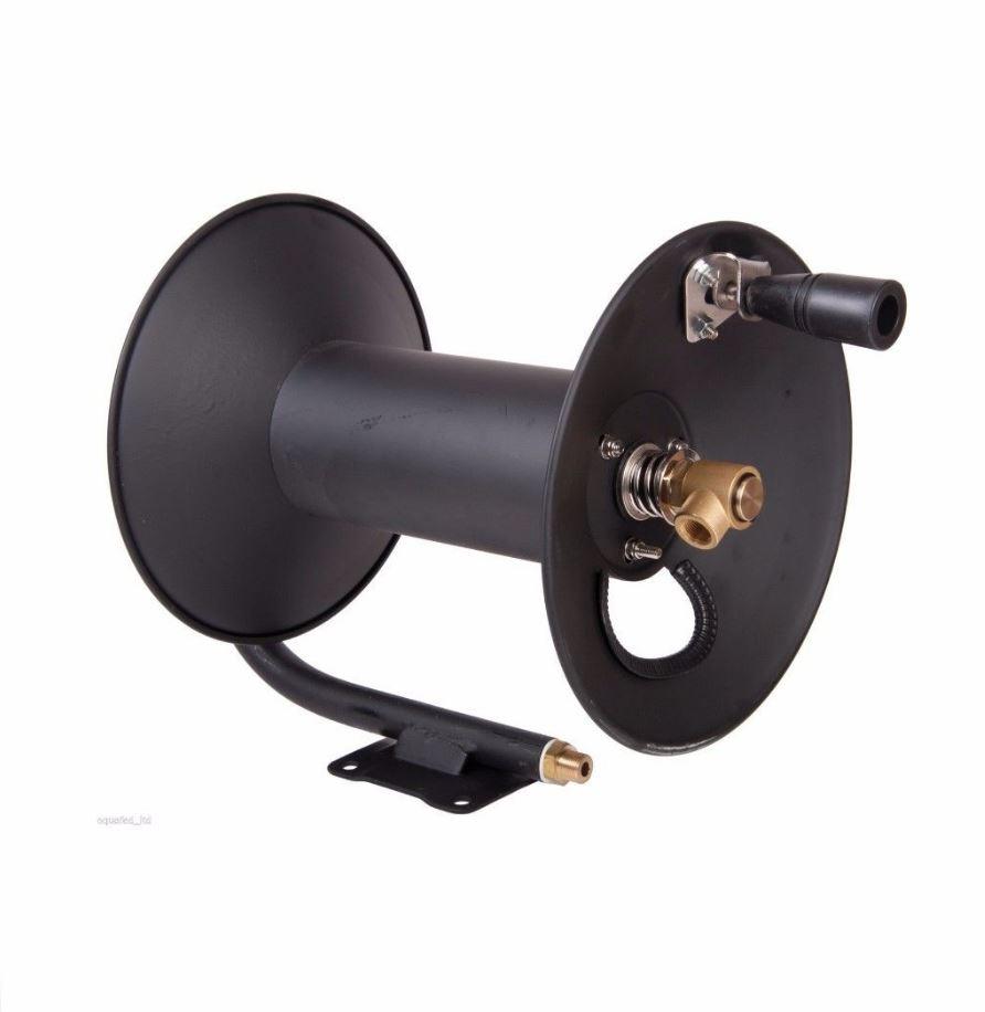 High Pressure Manual Hose Reel – 15m / 25m / 50m Capacity, 3/8", 280 Bar - (Hose Not Included)