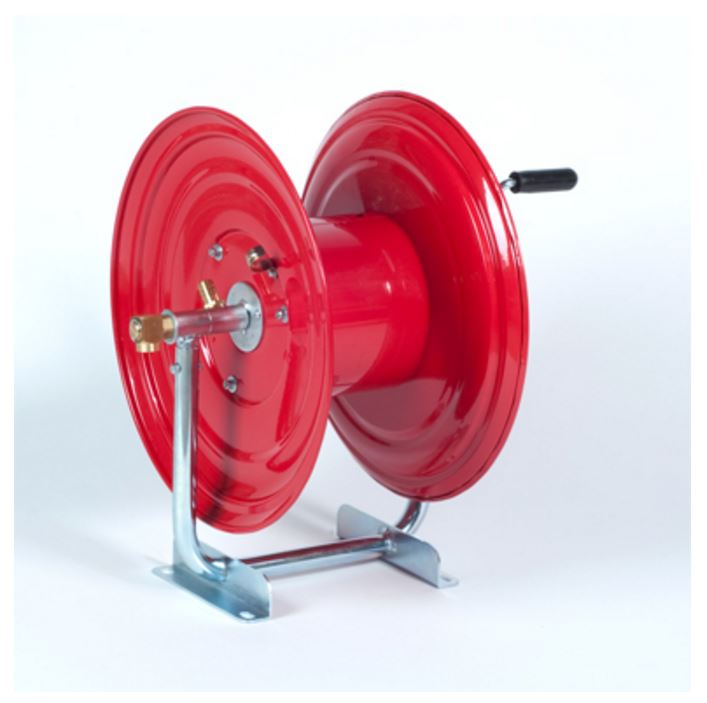 Low Pressure Manual Hose Reels - Heavy-Duty Steel for 50m, 100m, or 150m Hose