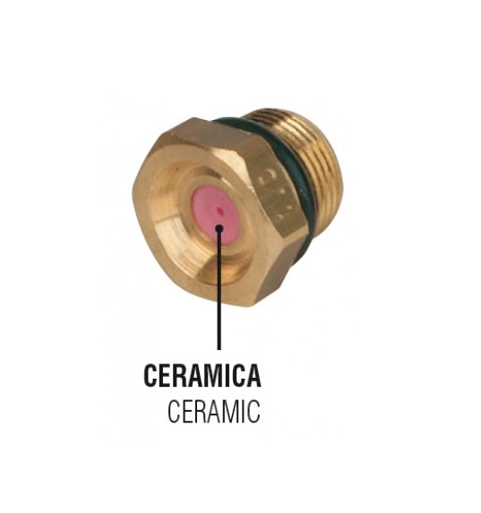 M15 Male Wash Nozzles – Brass with Ceramic Insert for LM25 Lance