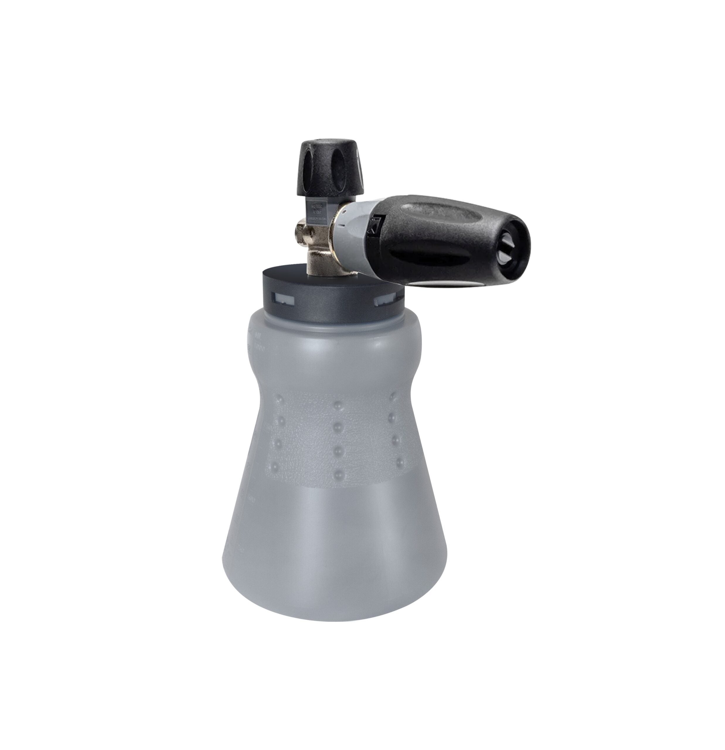 MTM PF22.3 Professional Foam Lance Kit – 1/4" F Inlet, 1.25mm Jet, Wide-Neck Bottle
