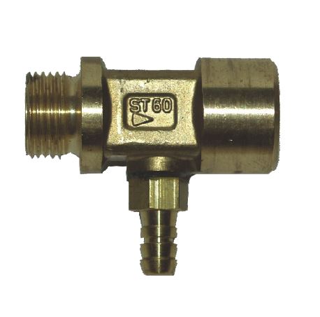 ST60 Foam Injector – 3/8″M x 3/8″F, 250 Bar, 10–16 L/min, Order Code: 21-601