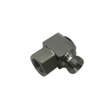 90° Stainless Steel Swivel – 1/2″M x 1/2″F, 350 Bar Rated, For Hose Reels
