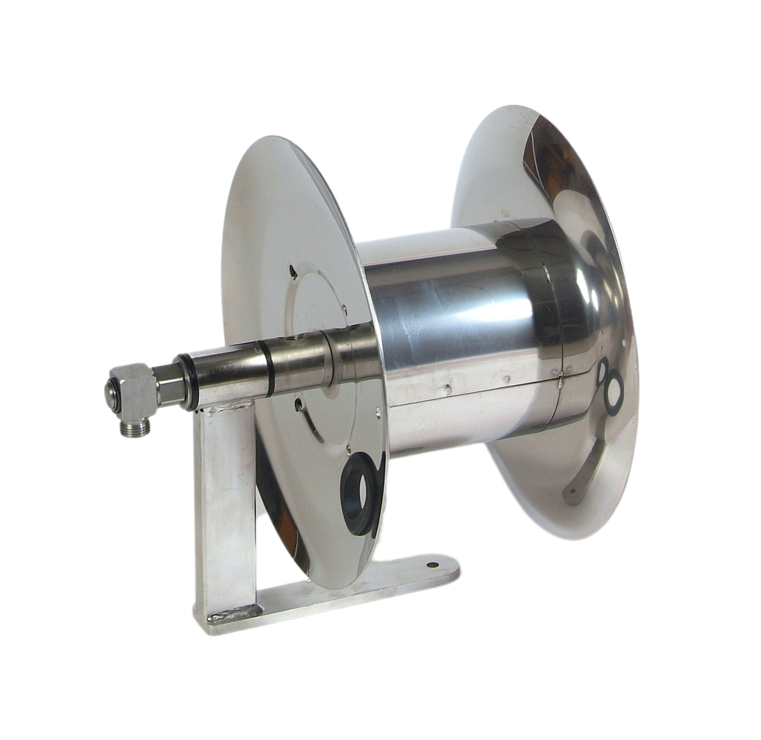 High Pressure Manual Hose Reels, Stainless Steel - 20m, 40m & 70m Capacities