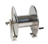 High Pressure Manual Hose Reels, Stainless Steel - 20m, 40m & 70m Capacities