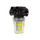 Low-Pressure Inline Water Filters - 1/2" and 3/4"