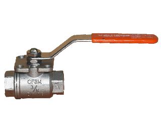Stainless Steel Ball Valve – 1/2" BSP Female x Female, 140 Bar, 200°C