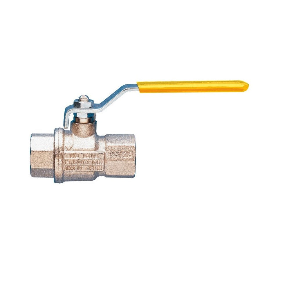 Low Pressure Ball Valves – 30 Bar, Nickel-Plated Brass, 1/4" to 1" BSP (F)