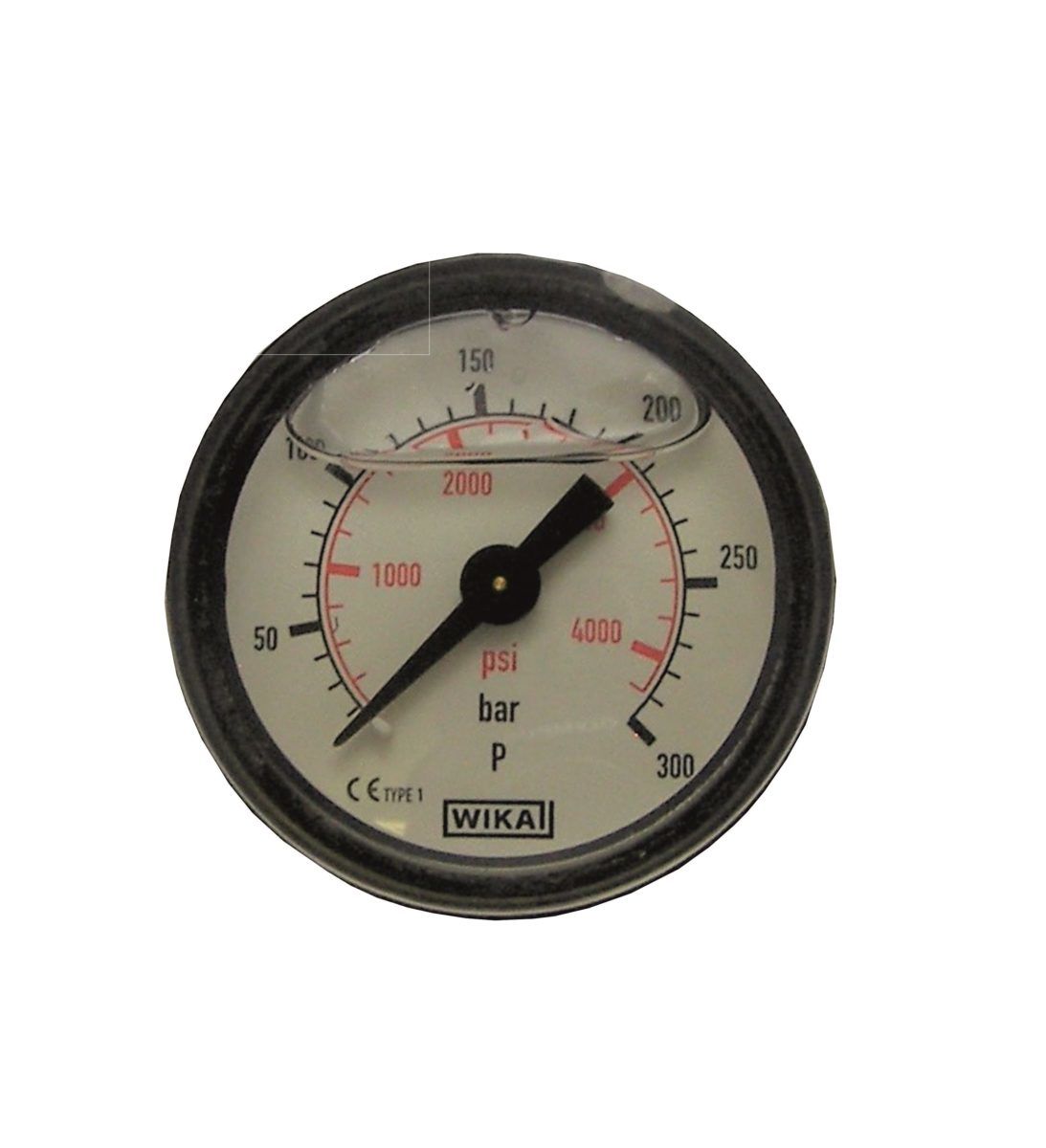 Pressure Gauge – 1/8″ Male Rear Mount, 40mm, Glycerine Filled (0–160 Bar or 0–250 Bar)