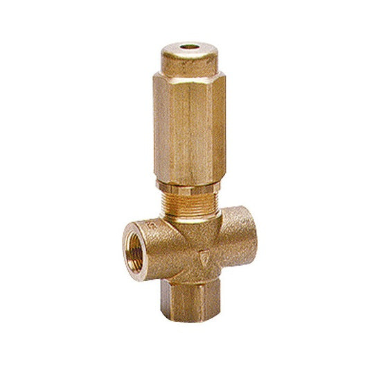 VS220 Twin Port Safety Valve - 2x 3/8" BSP Female Inlets for Enhanced System Protection