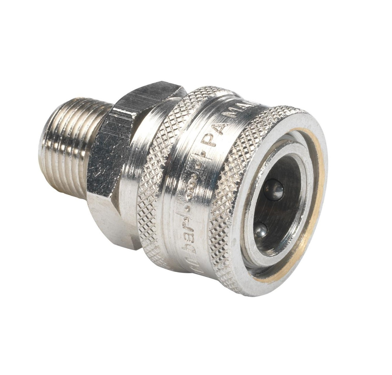 14.8mm Ø High Pressure Plated Steel Quick Release Coupling – Multiple Sizes Available