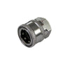 19.5mm Ø High Pressure Stainless Steel Quick Release Coupling – 3 O-Ring Type, 250 Bar Rated