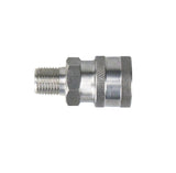 11.6mm Stainless Steel High Pressure Quick Release Coupling – 1/4" Male Thread – 280 Bar