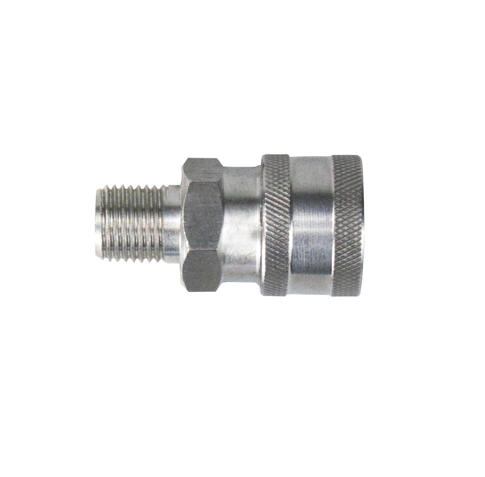 11.6mm Stainless Steel High Pressure Quick Release Coupling – 1/4" Male Thread – 280 Bar