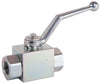 2-Way Ball Valve – 3/4" BSP, 500 Bar, Carbon Steel Body