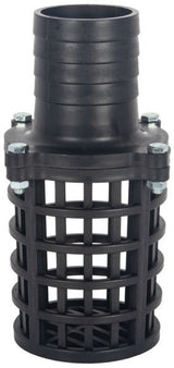 3" Polypropylene Foot Filter - Lightweight & Chemical Resistant for High-Volume Pump Protection