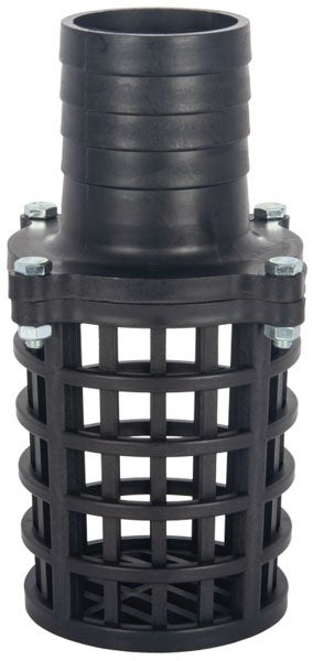 3" Polypropylene Foot Filter - Lightweight & Chemical Resistant for High-Volume Pump Protection